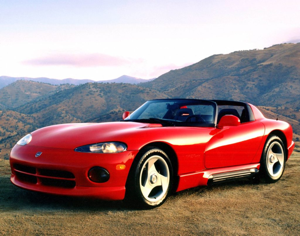 1992 Dodge Viper GTS.