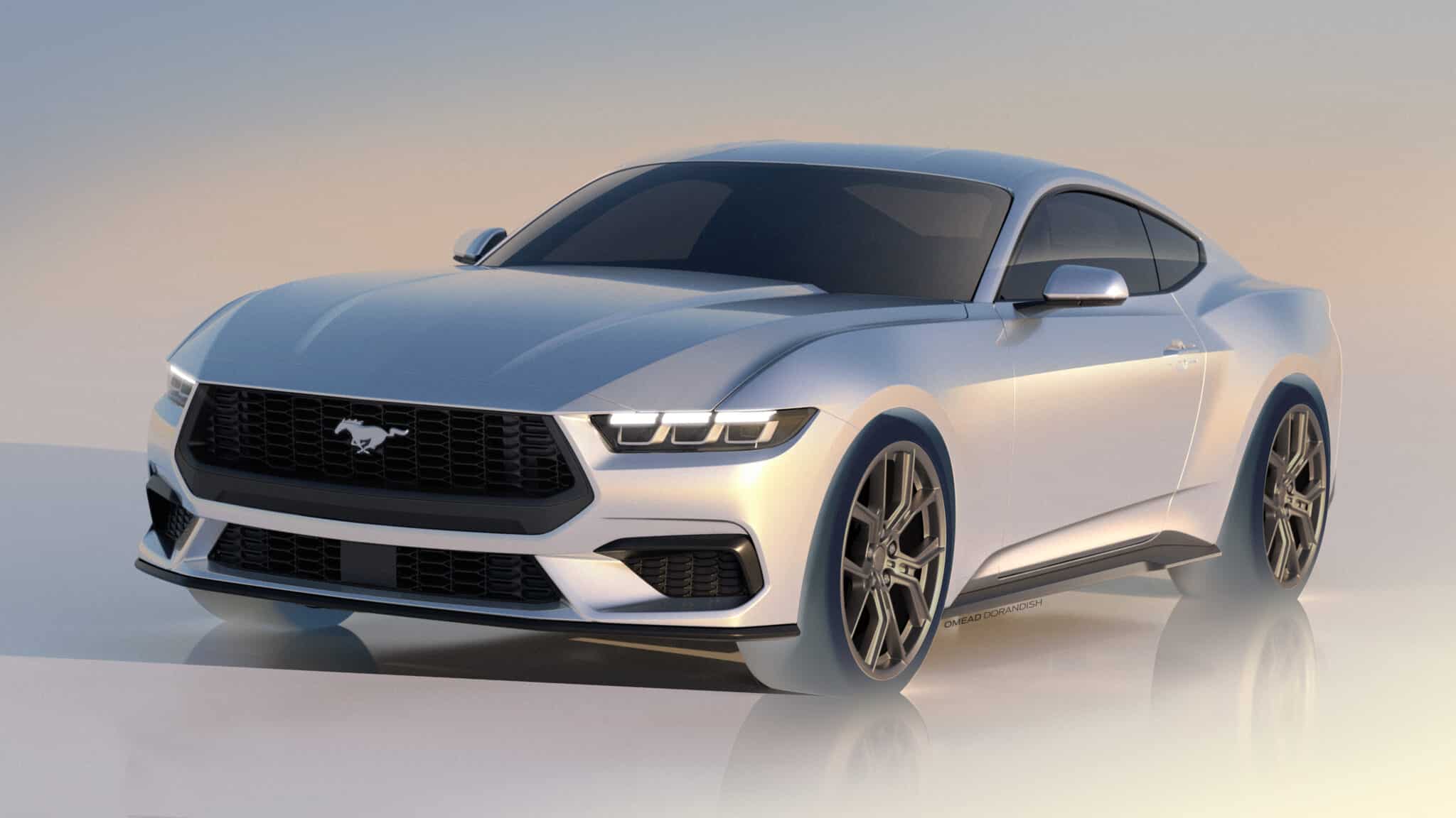 2024 Ford Mustang Design Sketches