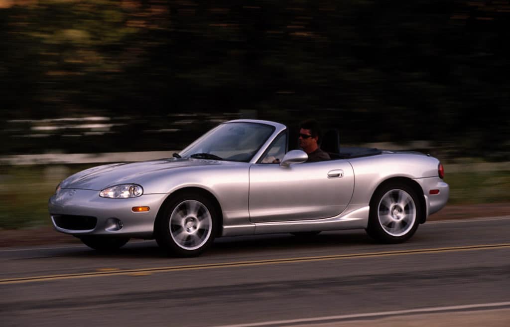 2004 Mazda MX-5 Miata.