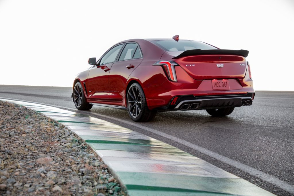 2022 Cadillac CT4-V Blackwing.