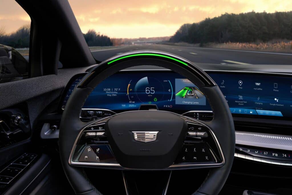 2025 Cadillac Optiq with Super Cruise.