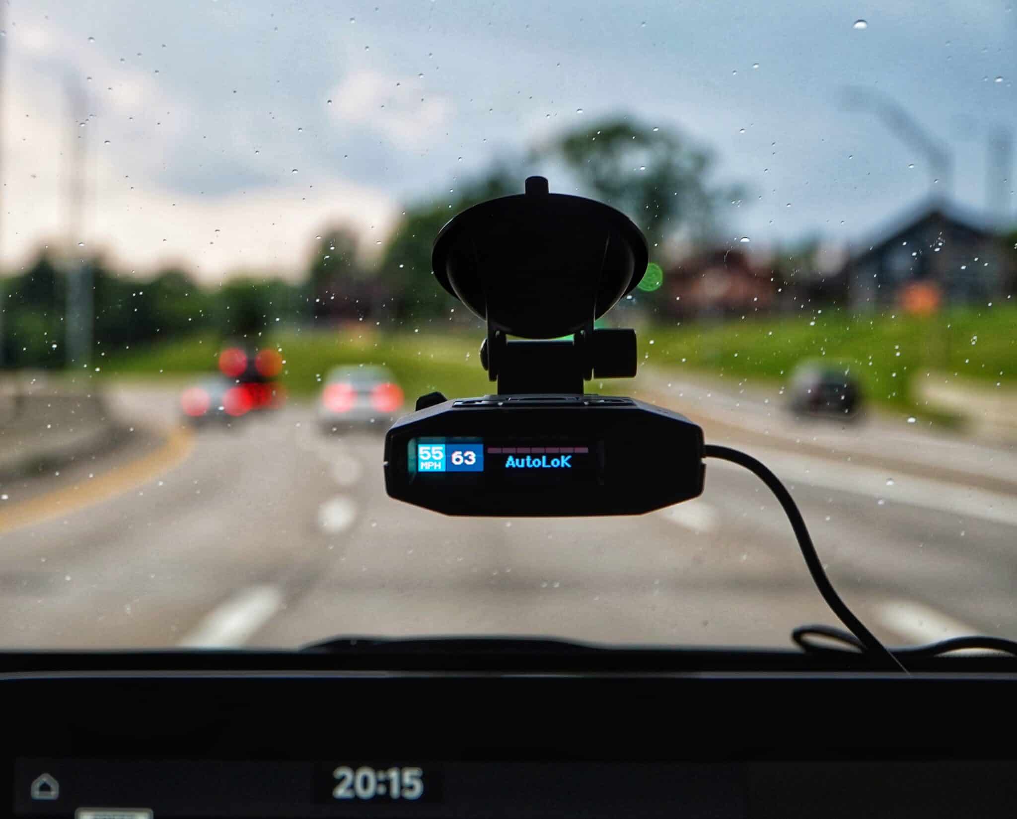 Escort MAX 360c MKII in Auto Lo K sensitive mode, M-10 North, Detroit.