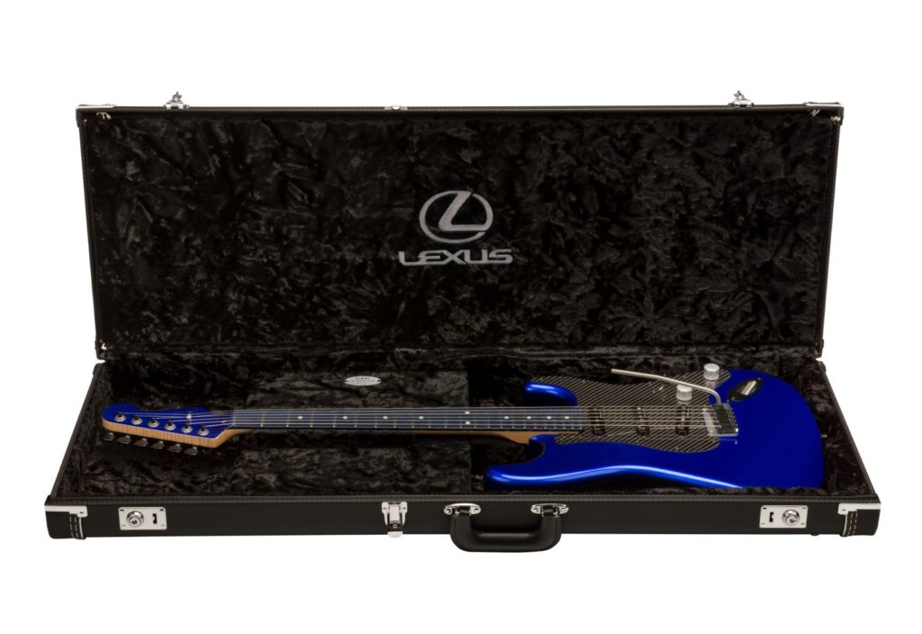 Fender Lexus LC Stratocaster.