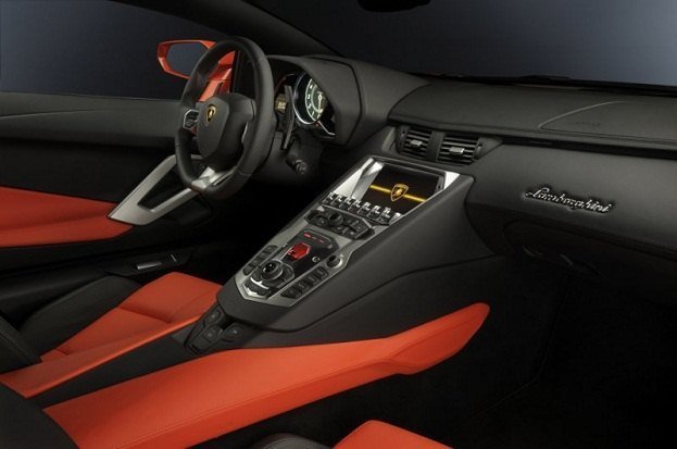 Lamborghini Aventador LP-700-4 interior