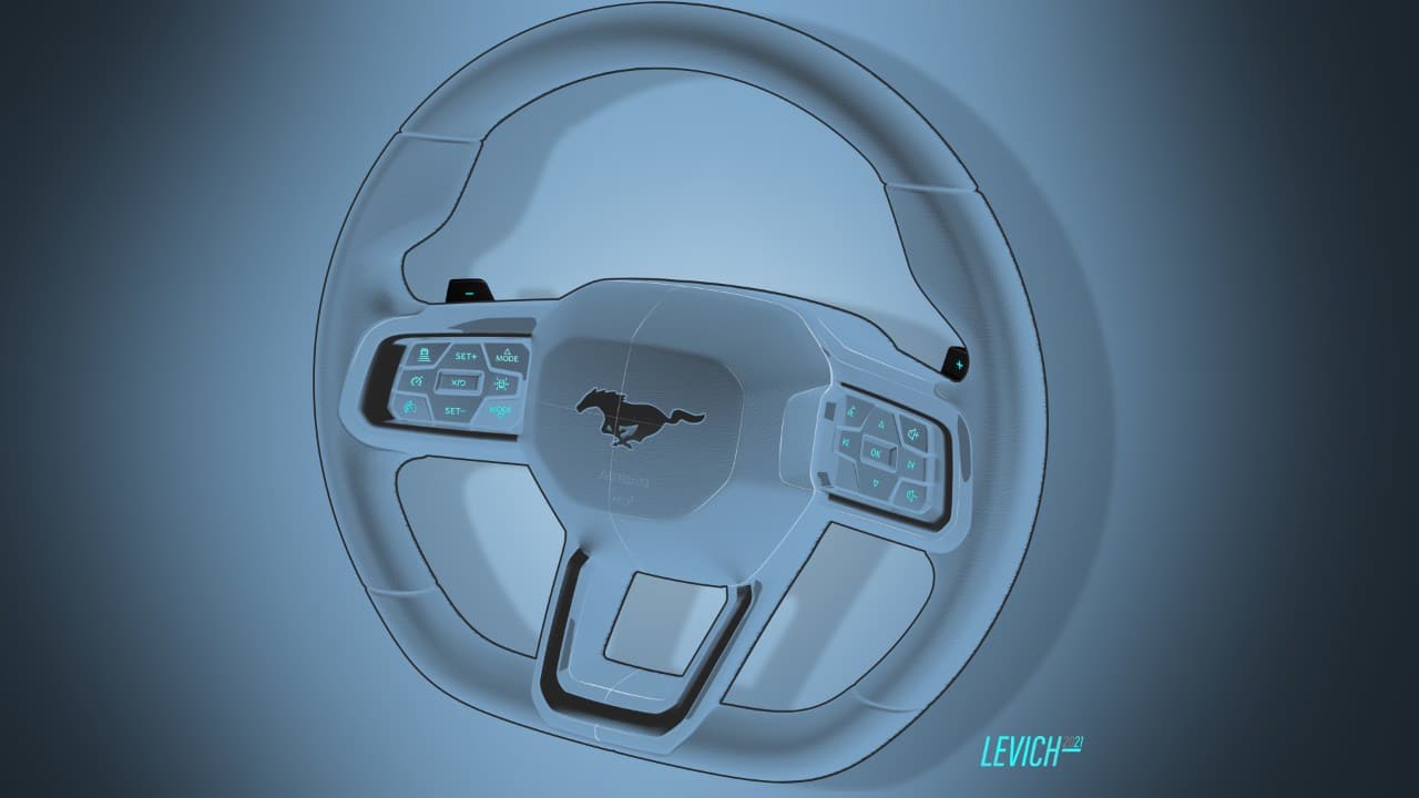 2024 Ford Mustang Design Sketches