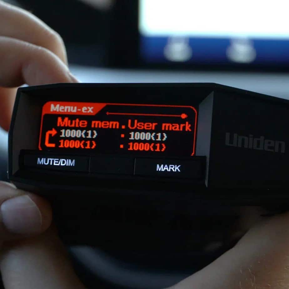 Uniden R8 Mute Memory