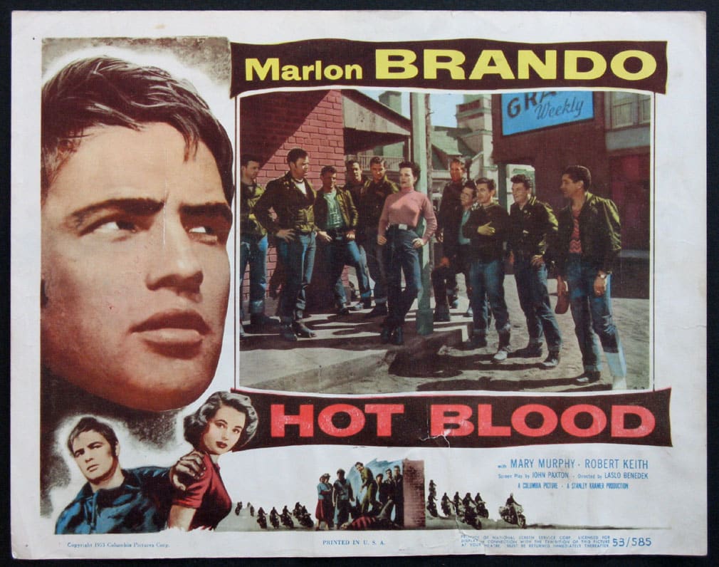 The Wild One movie poster.