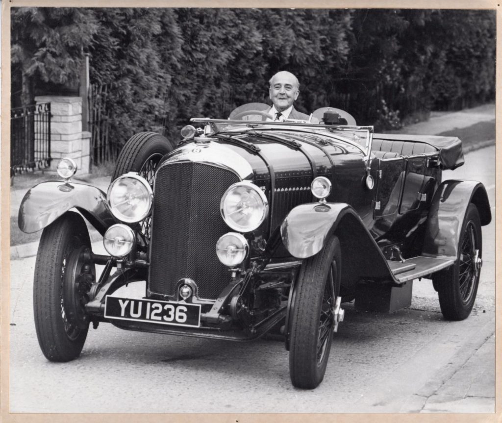 W.O. Bentley, founder of Bentley Motors.